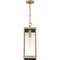 Quoizel Westover 1-Light Antique Brass Outdoor Hanging Lantern WVR1907A - alternate 2